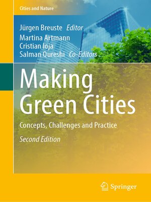 cover image of Making Green Cities